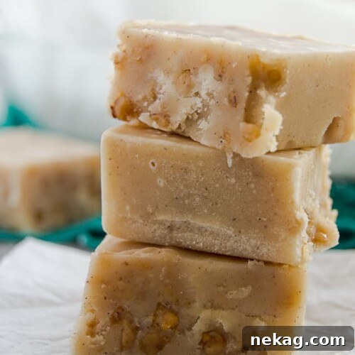 Spiced Cider Fudge