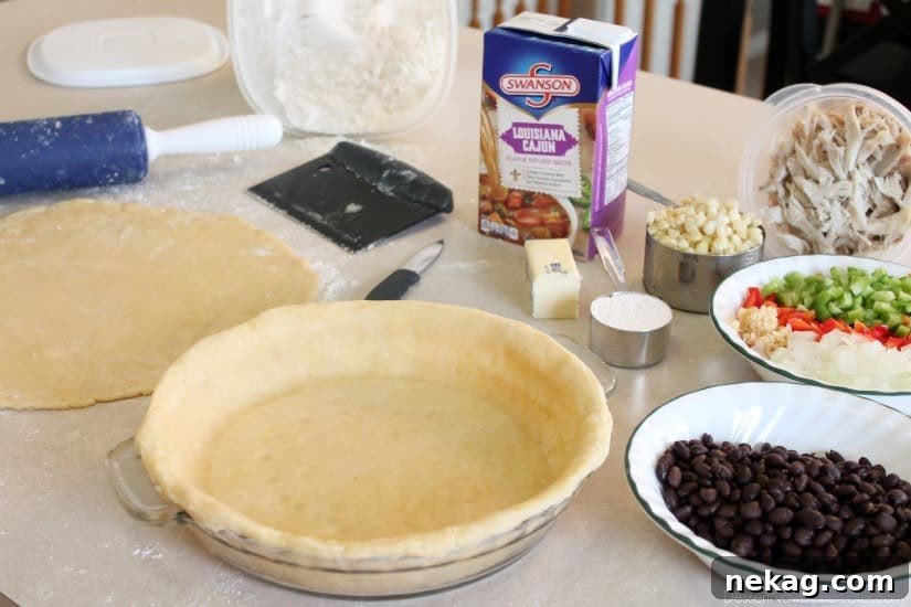 Southwestern Turkey Pot Pie