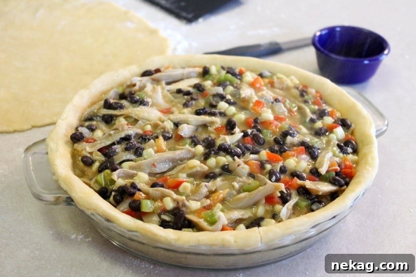 Southwestern Turkey Pot Pie
