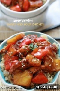 Slow Cooker Sweet and Sour Chicken