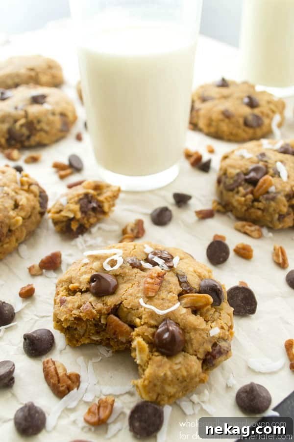 Soft-Baked Kitchen Sink Cookies --- these super-soft and chewy cookies are literally loaded with everything!