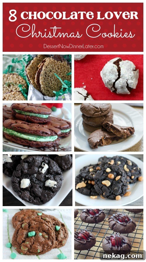 Over 50 Irresistible Christmas Cookie Recipes for Holiday Baking 6 8 Chocolate Lover Christmas Cookies