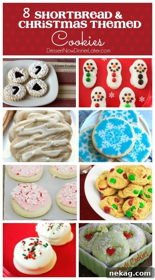 Over 50 Irresistible Christmas Cookie Recipes for Holiday Baking 7 8 Shortbread & Christmas Themed Cookies