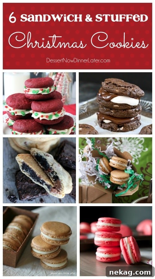 Over 50 Irresistible Christmas Cookie Recipes for Holiday Baking 9 6 Sandwich & Stuffed Christmas Cookies