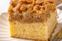 Classic Crumb Cake with Buttery Streusel Topping