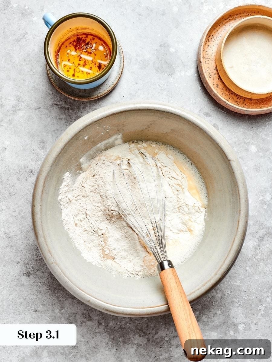 Gluten-Free Buckwheat Crepes: French-Style Recipe 6 The two-flour ratio keeps buckwheat crepes pliable enough to fold without cracking at the seam.