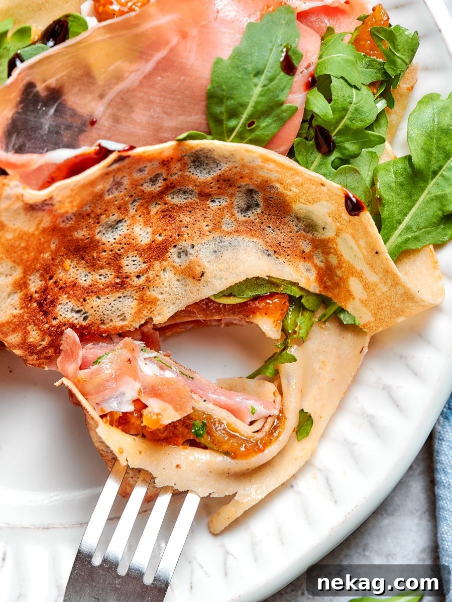 Savory Crepe Recipe: Step-by-Step for Perfect Crepes 15 Buckwheat holds heavier fillings without tearing, which is what makes savory crepes sturdier than plain ones.