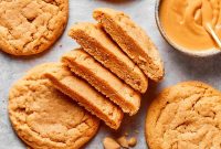 Soft, Chewy Peanut Butter Cookies Recipe
